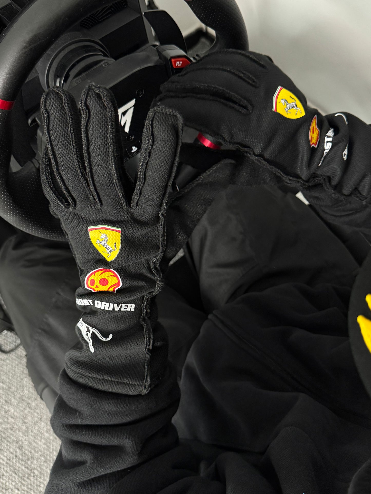"Ghost Driver" Racing Gloves