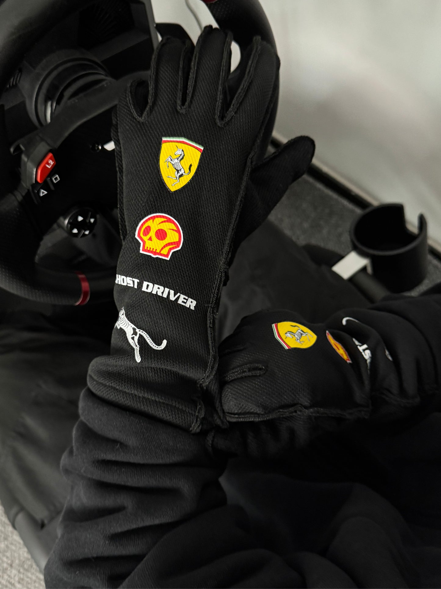 "Ghost Driver" Racing Gloves