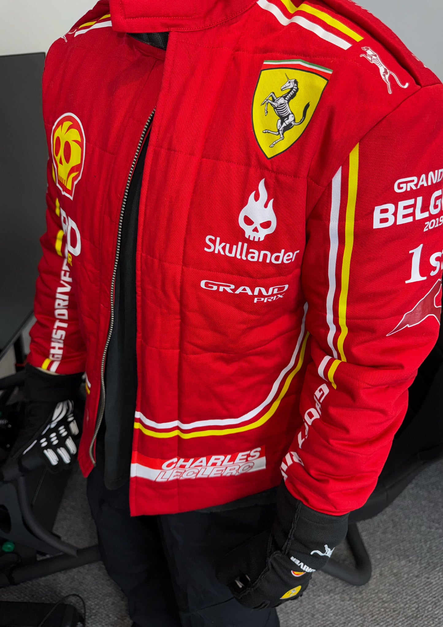 "Ghost Driver" Racing Jacket