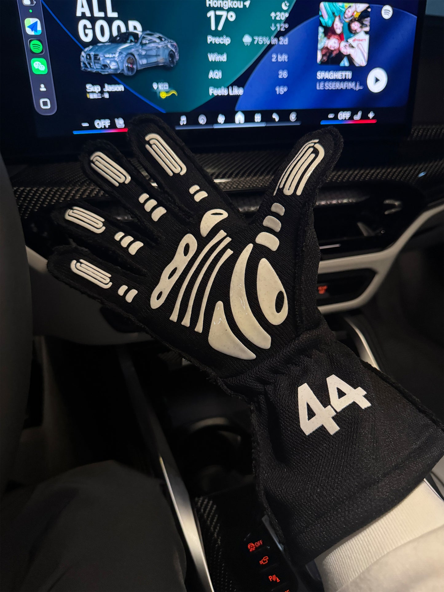 "Ghost Driver" Racing Gloves