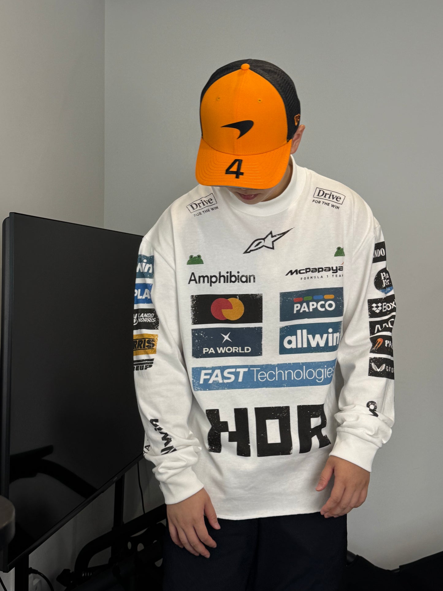 "McPapaya" Bootleg Nomex Mock-Neck