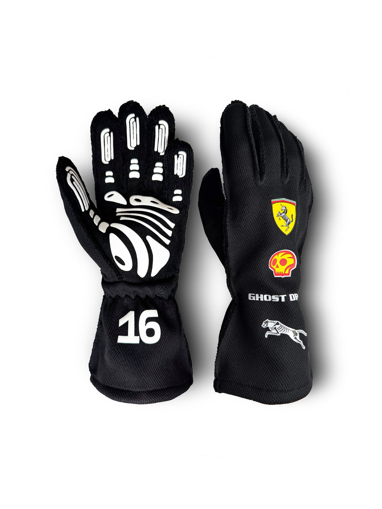 "Ghost Driver" Racing Gloves